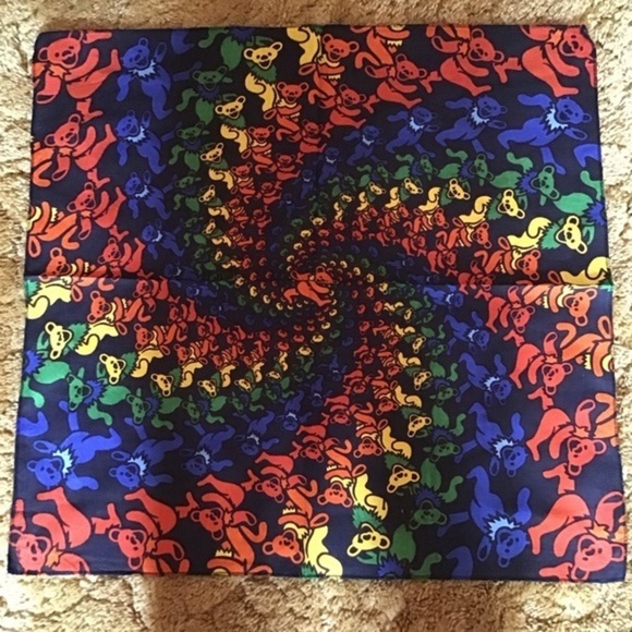 Rainbow dancing bears bandana - Picture 2 of 5